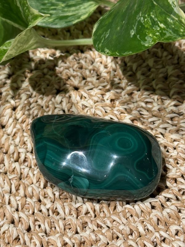 Malakitt freeform 3x6 cm