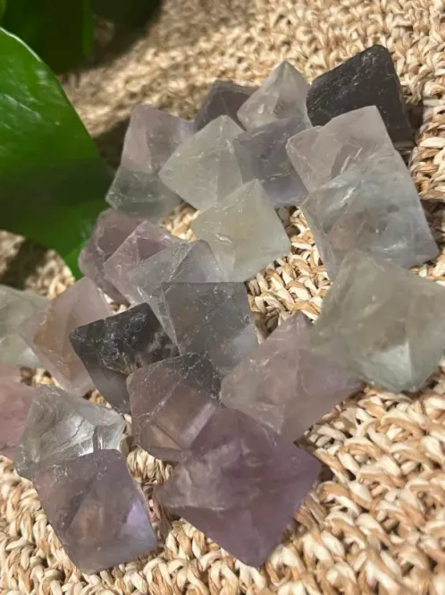 Hovedbilde Fluoritt Oktaeder