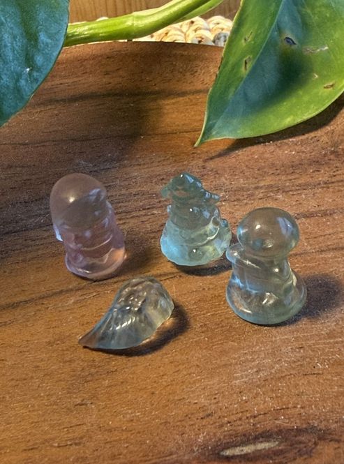 Hovedbilde Mini carvings, flouritt